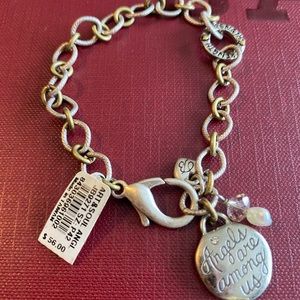 Brighton Art & Soul Angel Charm Bracelet